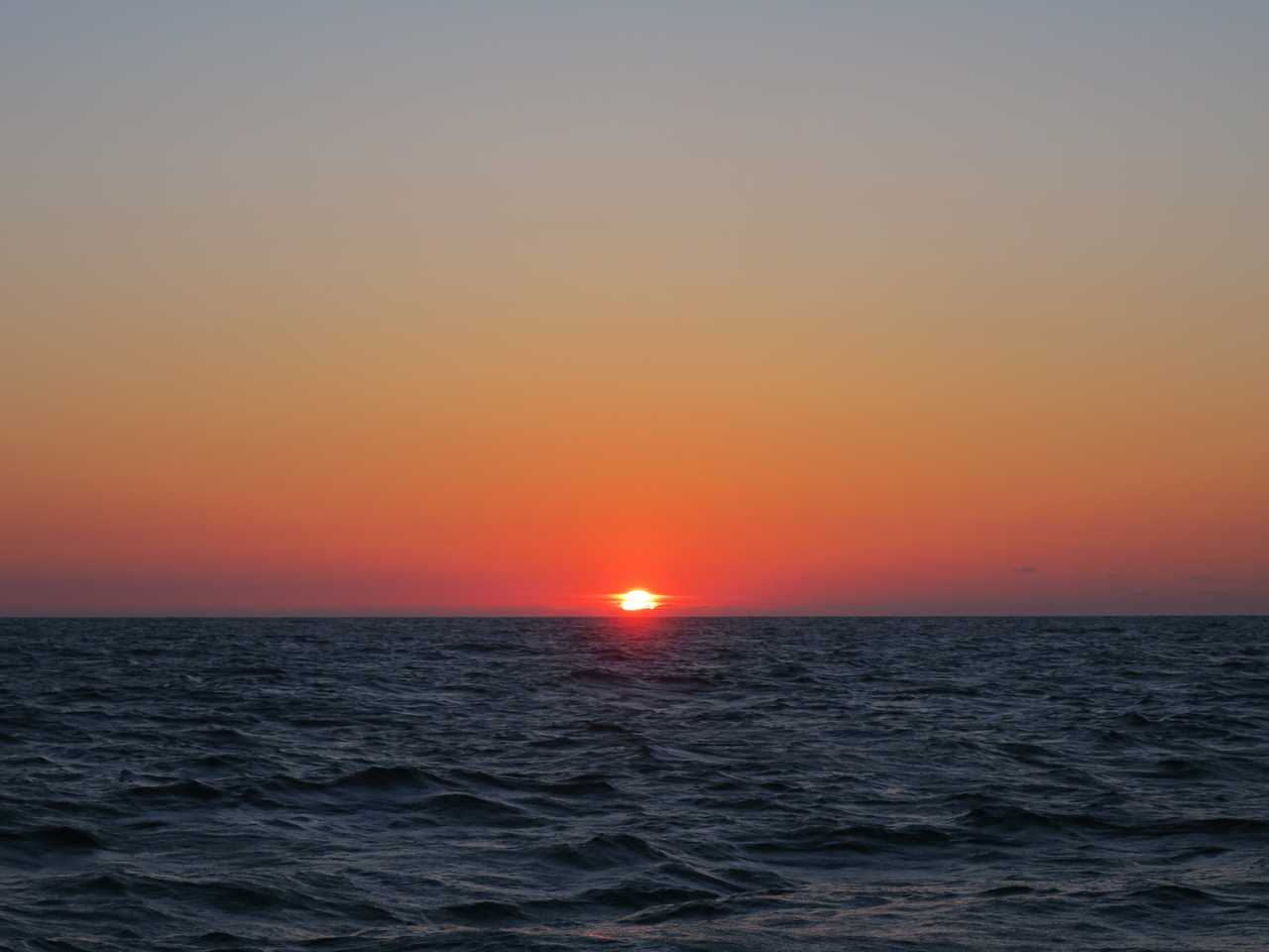 There is nothing like experiencing dawn on a boat.