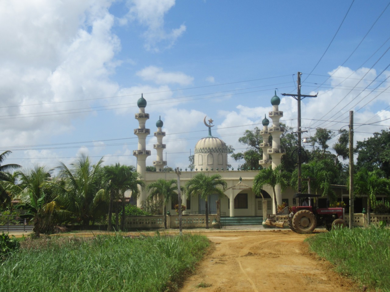 Temples, mosques and tractors.