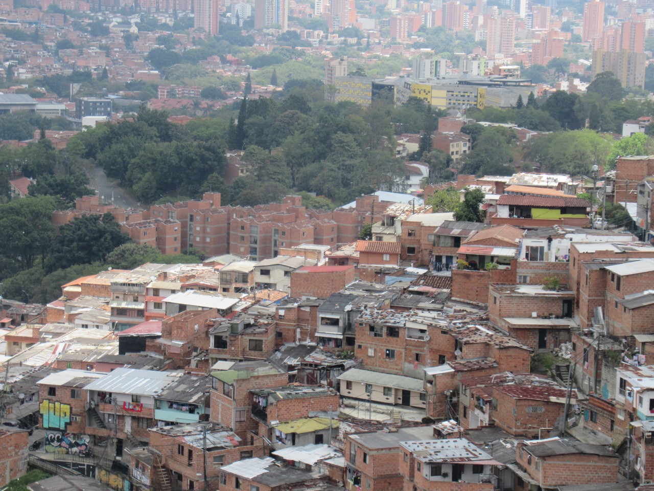 Comuna 13 where every home has a view.