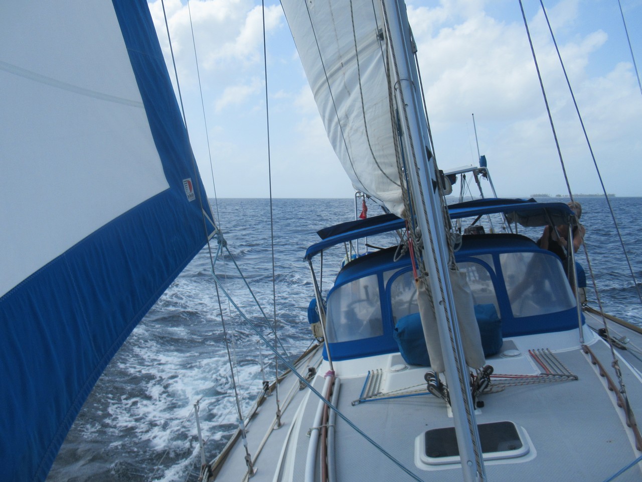 More upwind sailing.