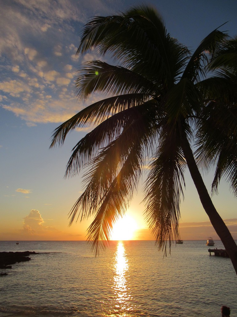 Caribbean sunsets.