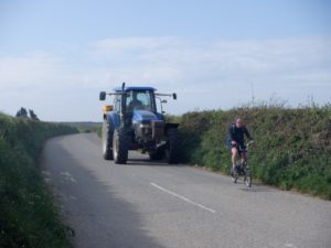 Heavy traffic is experienced in Cornwall.