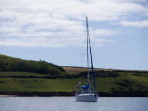Green fields and safe anchoring in St Mawes
