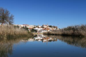 Silves emerges on the big dinghy safari.